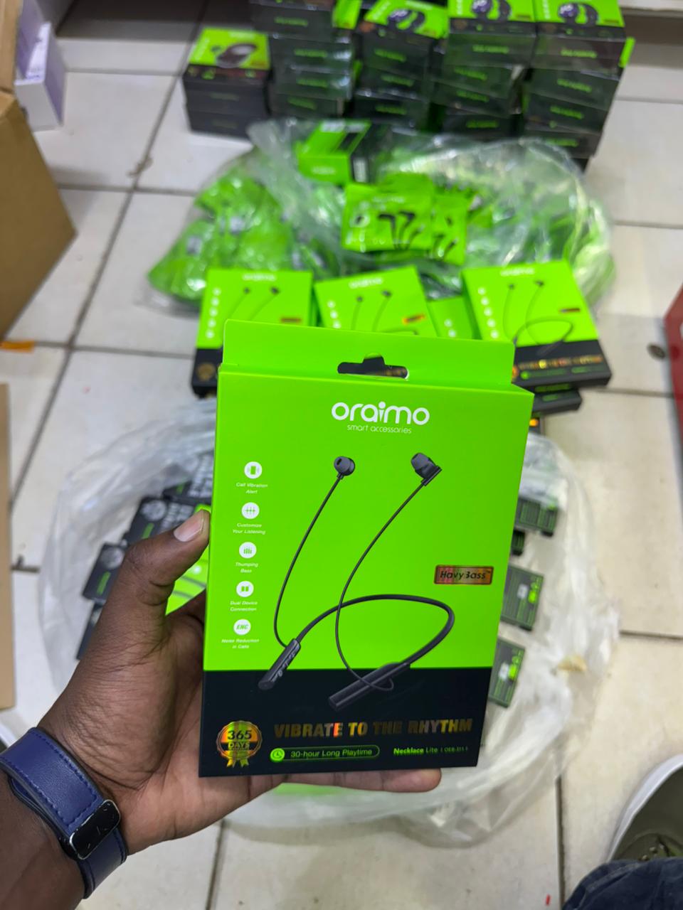Oraimo Necklace Lite (OEB-311) Wireless Neckband Earphones